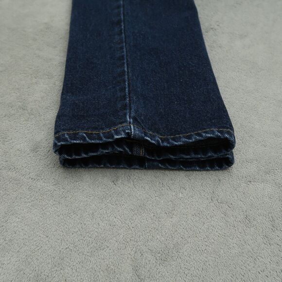 Vintage Old Navy Jeans Womens Size 8 Blue Starlite Mid Rise Straight Button Fly - Picture 12 of 16